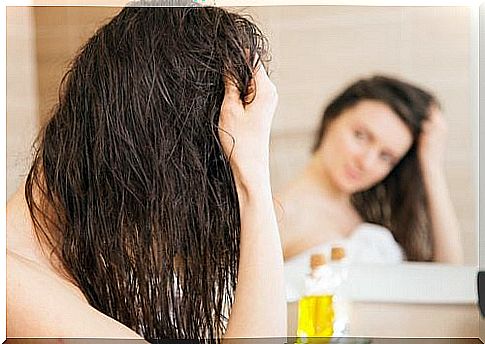 Olive oil can help with dry hair.