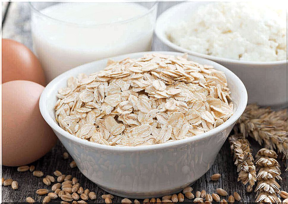 Oats against psoriasis on the nails