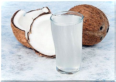 coconut water instead of water drinks