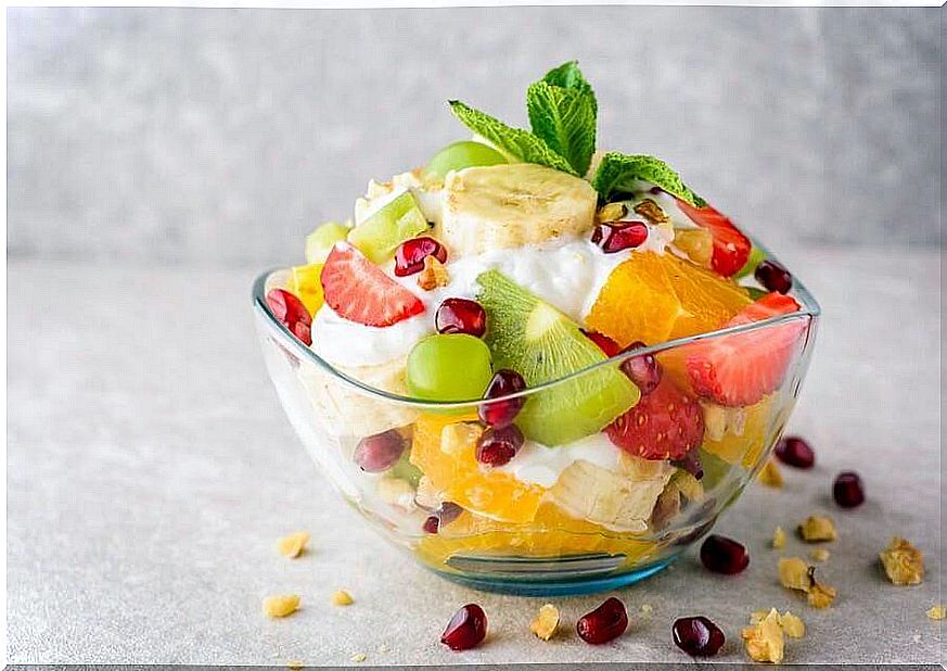 Breakfast ideas with fruit