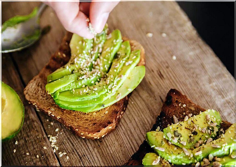 Breakfast ideas with avocado