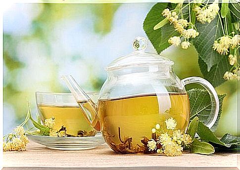 Linden blossom tea calms the nerves