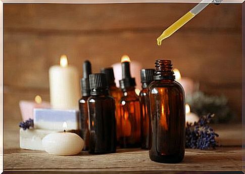 Essential oils for body peeling