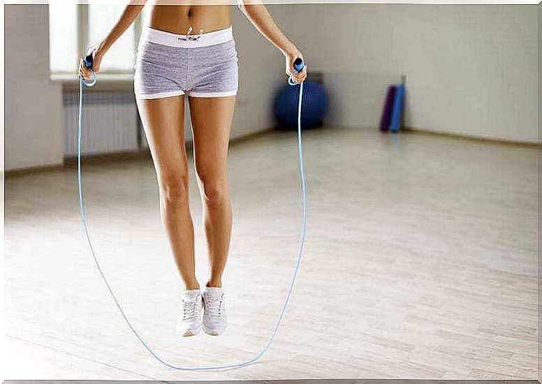 Jump rope for defined legs!