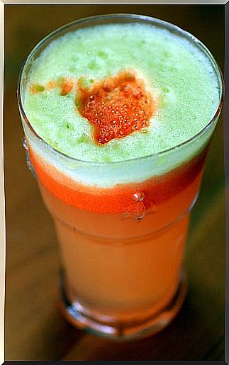 Carrot juice for better eyesight