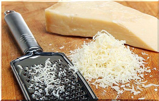 Parmesan for spinach and cheese dip