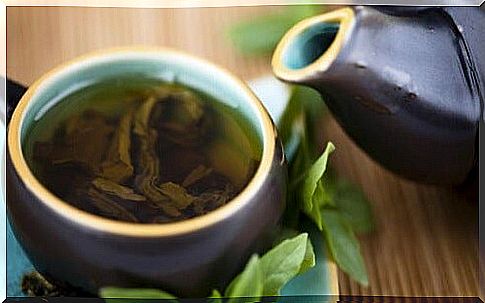 Green tea for a stroke