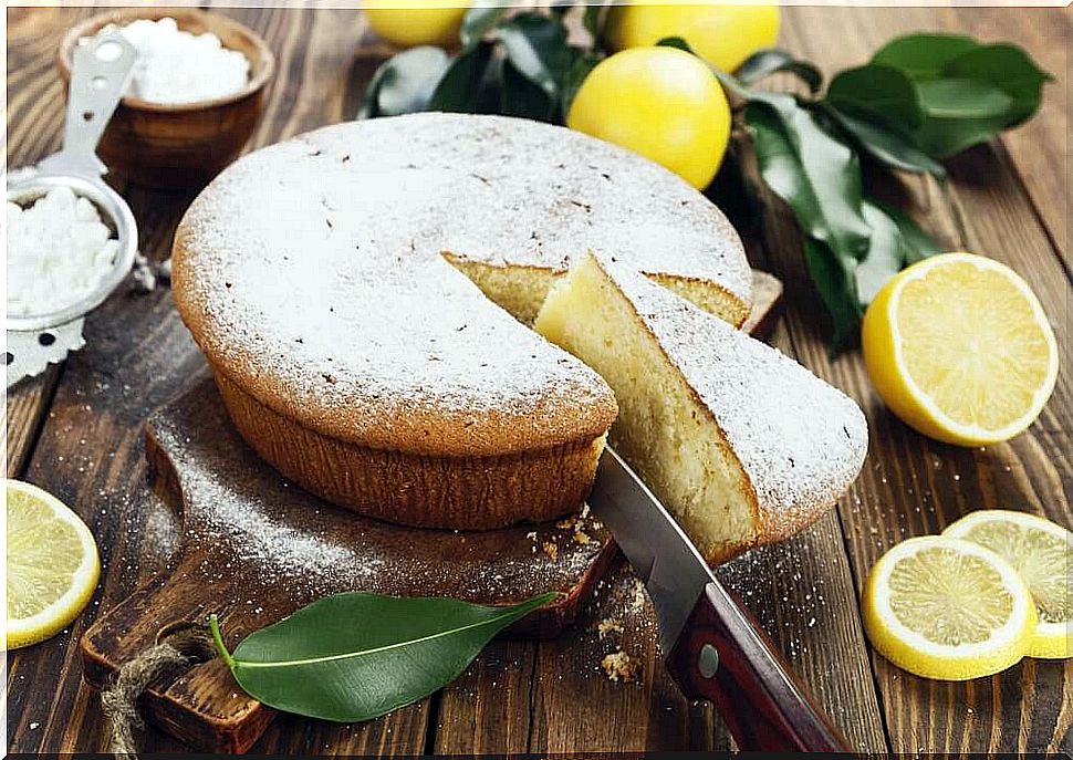 refreshing lemon cake