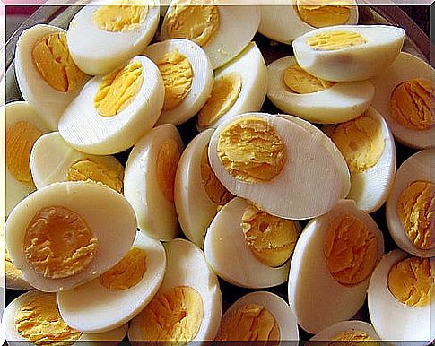 boiled eggs